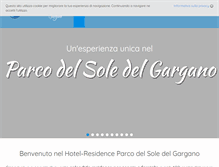 Tablet Screenshot of parcodelsole.net